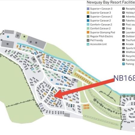 8 Sleep Chalet At Newquay Away Resorts Nb168 Eksteriør bilde